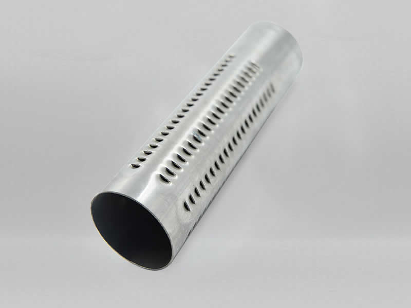 Scale hole perforated tube